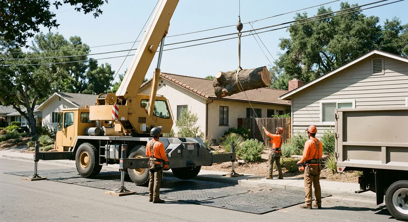 Tight Setback Removal Between Two Ojai Homes