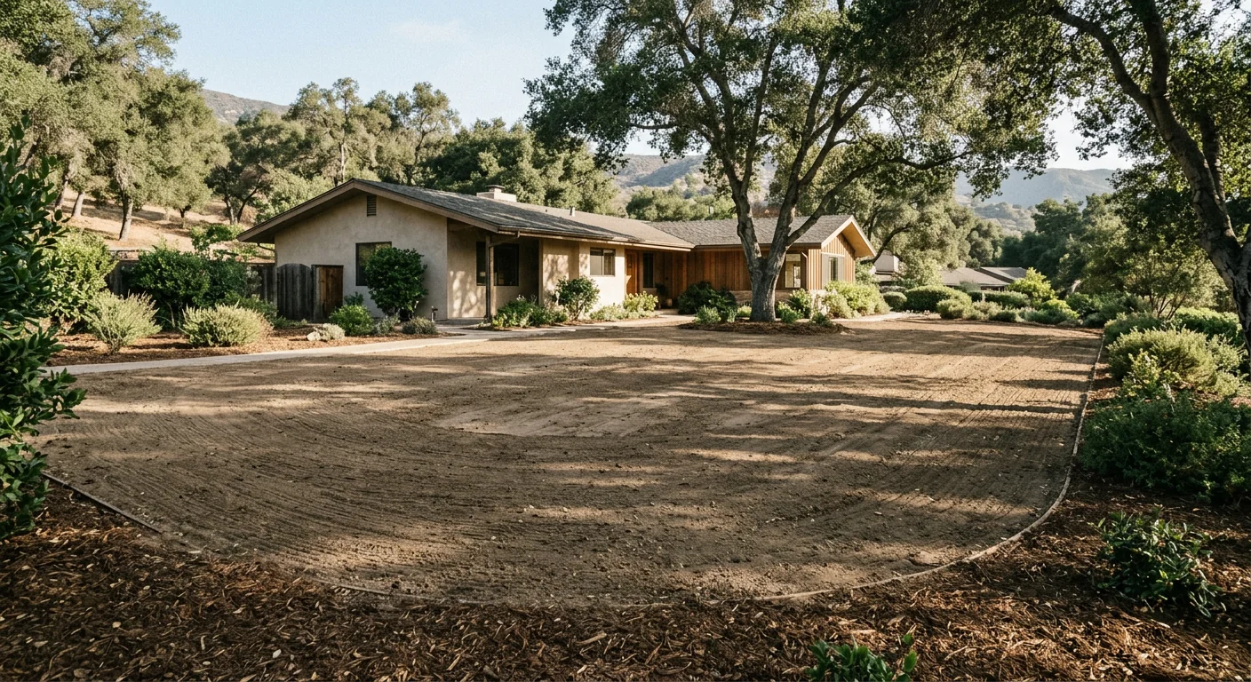 Finished Cleanup After Multi-Tree Removal