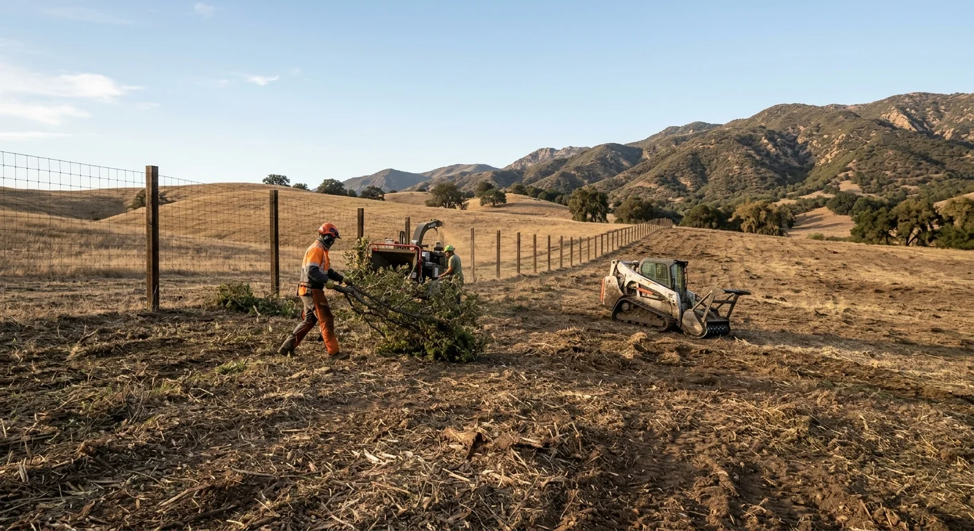 Overgrown Acreage Clearing for Pasture Restoration
