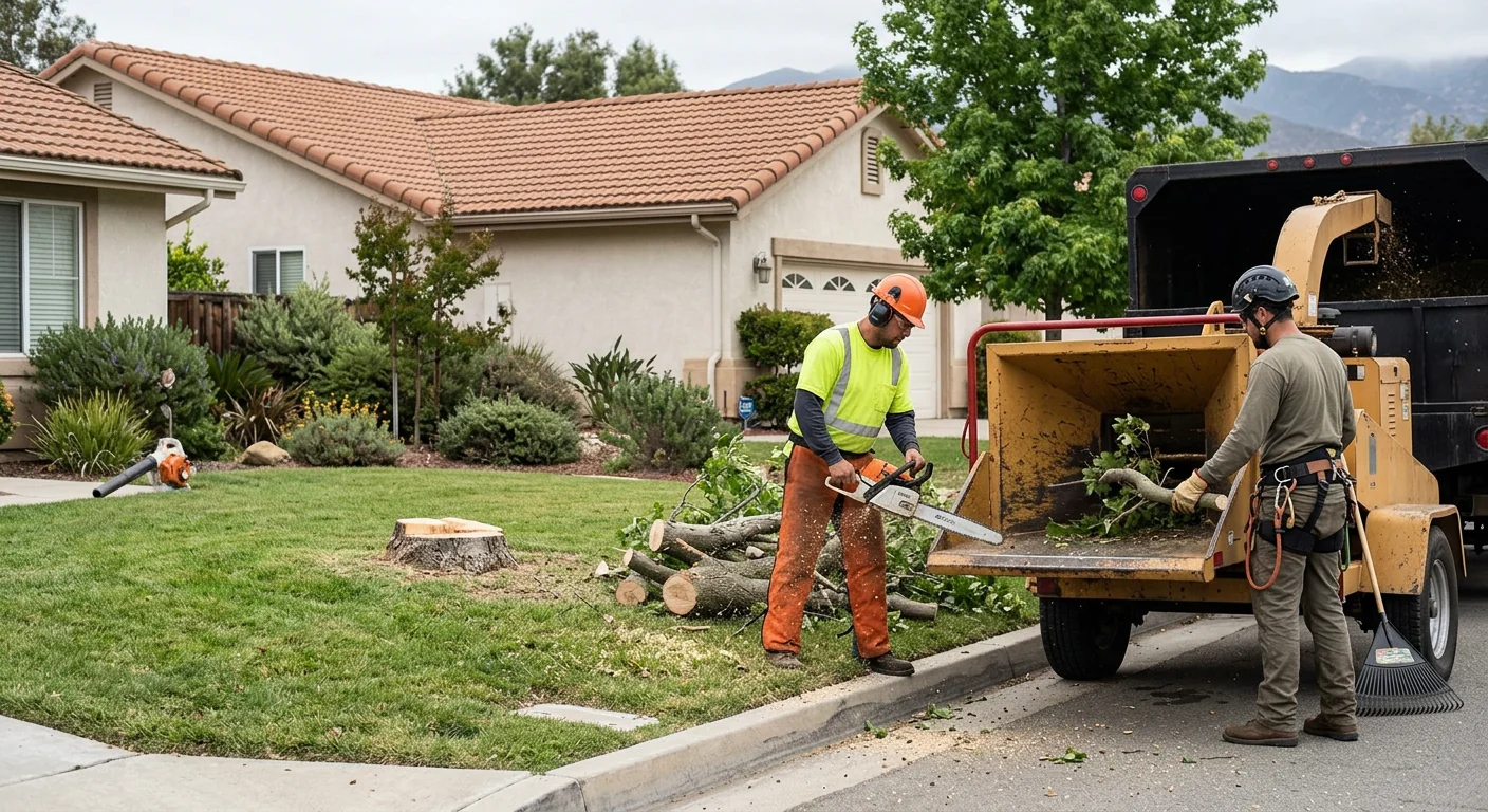 Front-Yard Stump Grinding for Curb Appeal Restoration