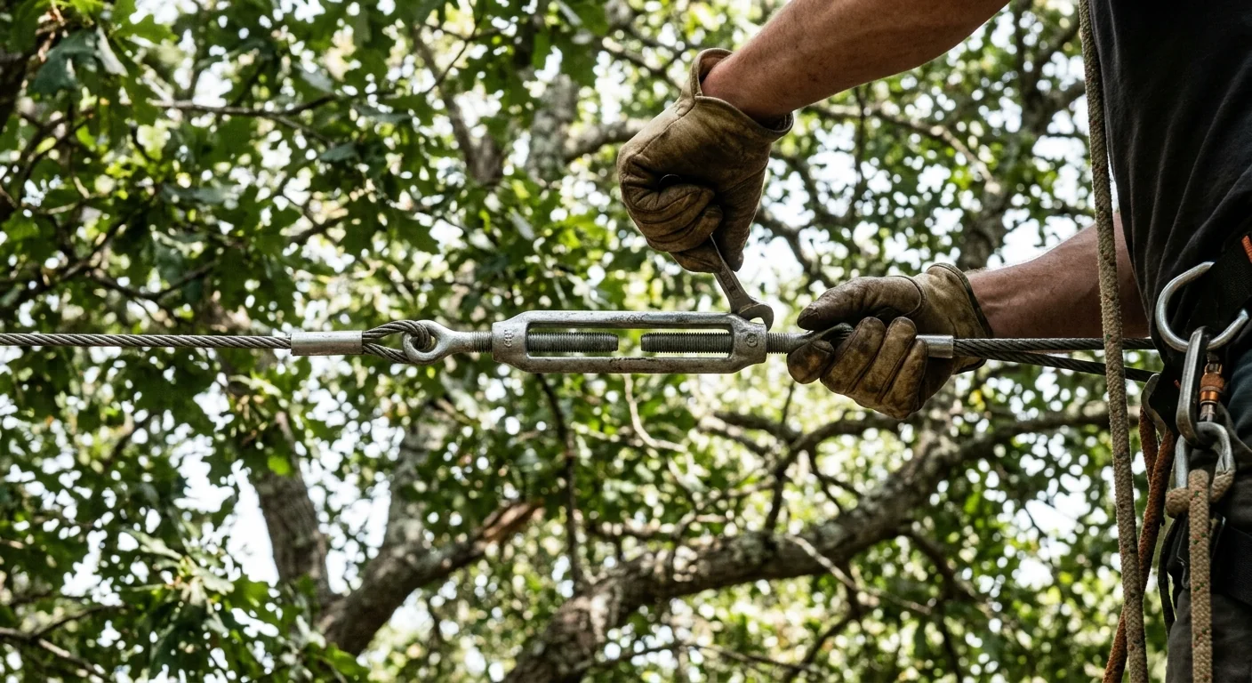Cable Tension Adjustment and Hardware Inspection