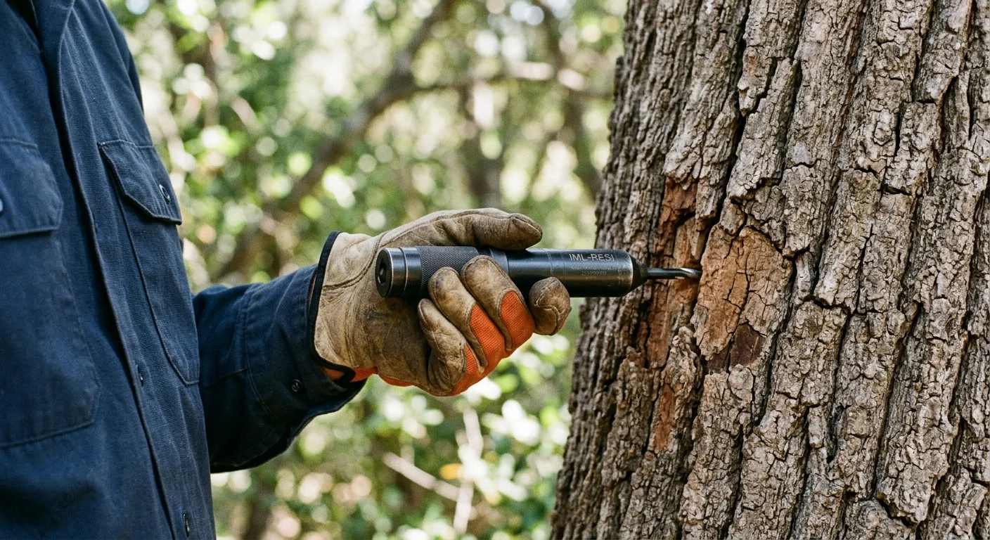 Resistance Drilling on a Suspected Decayed Trunk